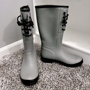 Sperry Top-Sider Grey Rain Boots - Women’s Size 7